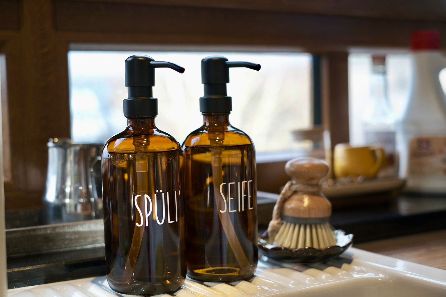Seifenspender 500ml - beschriftet